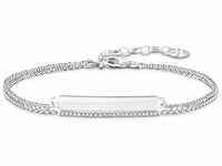 THOMAS SABO Damen-Armband 925 Silber Diamant (0.5 ct) weiß 19 cm -