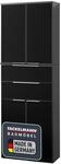FACKELMANN Doppel-Hochschrank KARA / Badschrank mit Soft-Close-System / Ma&szlig;e...
