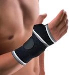 Bort ManuBasic Handgelenk Bandage rechts schwarz Gr. L, Finger-, Daumen- und