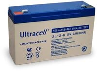 Wentronic Blei-Akku (Ultracell) 6 V, 12 Ah (Faston 187-4,8mm)