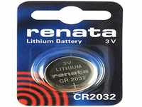 Renata Batterie CR2032, Silber, Stück: 1