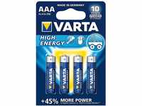 VARTA Batterien AAA, 4 Stück, Longlife Power, Alkaline, 1,5V, für Spielzeug,