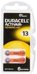 Duracell Activair Gr&ouml;&szlig;e 13 H&ouml;rger&auml;t Batterie 60x (10 Packs mit je 6 St&uuml;ck)