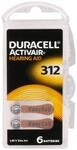 H&ouml;rger&auml;tebatterien Duracell Activair 312, 1 P&auml;ckchen (6 Batterien)