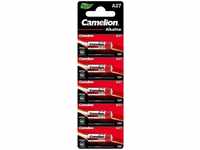 Camelion 11050527 - Plus Alkaline Batterien ohne Quecksilber LR27/A mit 12 Volt, 5er