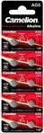 Camelion 12051005 - Alkaline Knopfzellen-Batterie ohne Quecksilber AG5/LR48/LR754/393