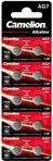 Camelion 12051007 - Alkaline Knopfzellen-Batterie ohne Quecksilber AG7/LR57/LR926/395