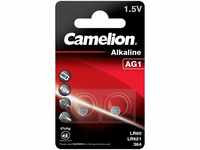 Camelion 12050201 - Alkaline Knopfzellen-Batterie ohne Quecksilber AG1/LR60/LR621/364