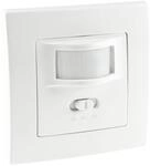 ChiliTec Bewegungsmelder 160&deg; Unterputz Wand-Montage Schaltet ab 1Watt 9m Reichweite