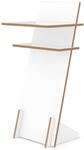Tojo Pult | Stehpult h&ouml;henverstellbar | Auch als Sitzpult geeignet | 120 cm x 50 cm