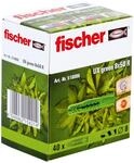 fischer Universald&uuml;bel UX Green 8 x 50 R, je 40 nachhaltige D&uuml;bel, Allzweckd&uuml;bel