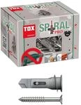 TOX Gipskartond&uuml;bel Spiral Pro 39-5 + Schraube mit PZ2-Antrieb, D&uuml;bell&auml;nge 39 mm,