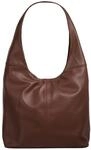 pik&eacute; Shopper Echt Leder Damen 015955 Made in Italy | ger&auml;umige Tragetasche mit 2