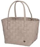 Handed By Handgewebt Paris shopper Tasche, Grau (Pale Gray), 27 x 31 x 24 cm