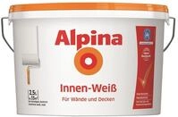 Alpina Wandfarbe Innen-Wei&szlig; 2,5 Liter matt