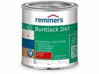 Remmers Buntlack 2in1 feuerrot (RAL 3000), 0,375 Liter, Buntlack für Holz,...