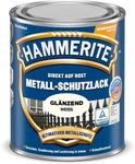 Hammerite Metallschutzlack Gl&auml;nzend, 3in1- Rostschutz, Wei&szlig;, 250 ml