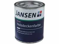 Jansen ISO-HDF Holzdeckenfarbe matt weiß 750ml Grund und Deckanstrich