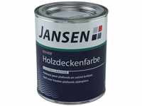 Jansen ISO-HDF Holzdeckenfarbe weiß 750ml seidenglänzend Grund und...