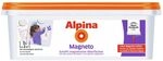 Alpina Magneto Magnetfarbe 1 L &ndash; Starke Magnetwirkung f&uuml;r W&auml;nde, &uuml;berstreichbar,