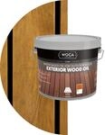 WOCA Denmark Exterior Wood Oil Teak 2, 5 L - Terrassen&ouml;l f&uuml;r Terrassen, Z&auml;une und