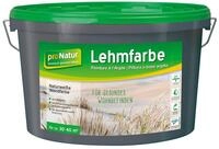 5 Liter pronatur Lehmfarbe Naturfarbe Wandfarbe wei&szlig;