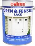 T&uuml;ren & Fensterlack 2,5 l ca. 35 m&sup2; Wilckens T&uuml;renlack Lack reinwei&szlig; au&szlig;en Innen