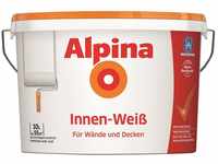 Alpina Wandfarbe Innen-Weiß 10 Liter matt