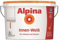 Alpina Wandfarbe Innen-Wei&szlig; 10 Liter matt