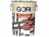 GORI 99 Holz- und Fassadenfarbe 2053 Silbergrau, 0,75 Liter