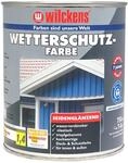 Wilckens Wetterschutzfarbe seidengl&auml;nzend, 750 ml, RAL 9010 Reinwei&szlig;