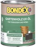 Bondex 377946 Gartenholz UV-&Ouml;l grau 0,75 L f&uuml;r 17 m&sup2; - Sch&uuml;tzt Vor Rissbildung