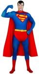 Rubie's Offizielles DC Comics Superman 2nd Skin Herren-Kost&uuml;m,