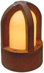 SLV RUSTY CONE Bodenleuchte, stahl gerostet, E14, max. 40W, IP54