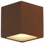 SLV SITRA CUBE Wandleuchte, rostfarben, 2xGX53, max. 2x9W