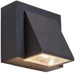 Lucande LED Wandleuchte au&szlig;en Marik (spritzwassergesch&uuml;tzt (Modern) in Schwarz aus