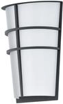 EGLO LED Au&szlig;en-Wandlampe Breganzo, 2 flammige Au&szlig;enleuchte, Wandleuchte aus Stahl