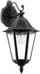 EGLO Au&szlig;en-Wandlampe Navedo, 1 flammige Au&szlig;enleuchte, Wandleuchte aus Aluguss in