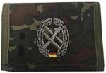 Nylongeldb&ouml;rse, flecktarn, PSV, Klettver., Ausweisf.