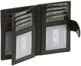 LEAS Kreditkartenmappe mit RFID Schutz Echt-Leder, schwarz Card-Collection