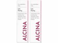 ALCINA Soft Peeling - 1 x 25 g - Empfindliche Haut - Enzyme Peeling für einen