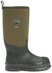 Muck Boots Chore High, Unisex Erwachsene Arbeits-Gummistiefel, Gr&uuml;n (Moss 333), 38