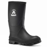 Kamik STOMP EK4149F, Unisex-Kinder Gummistiefel, Schwarz (Black-noir BKA), 33/34 EU