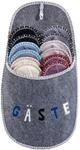 ONVAYA ABS G&auml;stehausschuhe Gast 6er Set | G&auml;stepantoffel | Hausschuhe | Pantoffel 