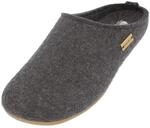 HAFLINGER Everest Fundus Filzpantoffeln im schlichten Design Graphit, Gr. 36