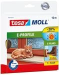tesa INSULATION Dichtungsband S -Selbstklebende Gummidichtungg zum Isolieren von