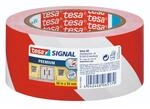 tesa Signal Markierungsklebeband PREMIUM - selbstklebendes Warnband zur...