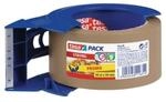 tesapack strong brown 1 x 66m:50mm + blue dispenser