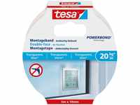 tesa Montageband für transparente Oberflächen und Glas, 5m x 19mm