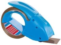 tesa tesapack Abroller Pack' n' Go - Ergonomischer, blauer Handabroller f&uuml;r